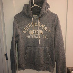 Abercrombie & Fitch muscle fit hoodie sz L EUC LN